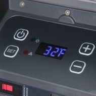 Della Portable Refrigerator USB Port Top Open 55L Fridge/Freezer Camping Tailgating Road Trip N21