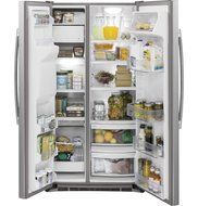 GE GZS22DSJSS 21.9 Cu. Ft. Stainless Steel Counter Depth Side-by-Side Refrigerator N4