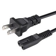 NiceTQ Replacement Us 2-prong Port Ac Power Cable Cord for Sony Cfdg700cp Xplod Portable Cd Radio Cassette Recorder...
