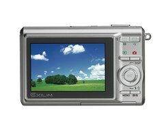 Casio Exilim EX-Z75 7.2MP Digital Camera with 3x Anti Shake Optical Zoom (Silver) N7