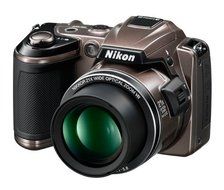 Nikon COOLPIX L120 14.1 MP Digital Camera with 21x NIKKOR Wide-Angle Optical Zoom Lens and 3-Inch LCD (Red) (OLD...