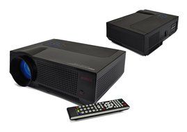 FAVI 4T Ultra-Bright LED LCD (HD 720p) Home Theater Projector - US Version (Includes Warranty) - Black (RIOHDLED4T-US5) N3