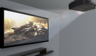 FAVI 4T Ultra-Bright LED LCD (HD 720p) Home Theater Projector - US Version (Includes Warranty) - Black (RIOHDLED4T-US5) N5