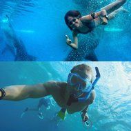 WISE UP 1920x1080P HD Portable Mini Sports Camera Waterproof DV Camcorder N2