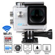 Floureon 4K Action Camera, Full HD Wi-Fi 1080p Waterproof Action Cam, 2.0'' Screen 173&deg; Fish EYE Wide-Angle Lens...