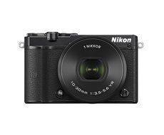Nikon Digital SLR camera standard power zoom lens kit Black Nikon 1 J5 - International Version N3