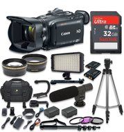 Canon XA30 Professional Camcorder 2pcwith Sandisk 32GB High Speed Memory Card + Video Accessory Bundle - International...