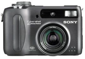 Sony DSCS85 CyberShot 4.1MP Digital Still Camera w/ 3x Optical Zoom N2