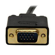StarTech.com MDP2VGAMM6B 6-Feet Mini DisplayPort to VGA Adapter Cable for Mac/PC 1920x1200 - Black N16