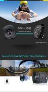 AMKOV AMK100S 360 Degree Action Camera Waterproof Panoramic Fish-eye Camera Sport Wifi Camera 360x220 8MP 1440P...