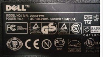 Repair Kit, Dell 2005FPW, LCD Monitor, Capacitors Only, Not the Entire Board N2