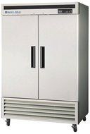 MAXX Cold MCF-49FD 49-Cu-Ft Reach-In Two Door Commercial Freezer, Stainless