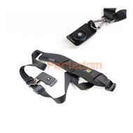 Quick Rapid Single Shoulder Sling Black Belt Strap for Digital SLR DSLR Camera N2