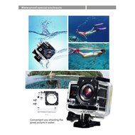 Sports Cam, waterproof, Wifi Action Camera, Video Camera, 4K Ultra HD Wifi Action Camera with action accessories...