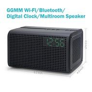 GGMM E3 Wireless WiFi/ Bluetooth Speaker with LED Alarm Clock &amp; Smart USB Charging port, Featuring Airplay, DLNA... N25