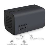 GGMM E3 Wireless WiFi/ Bluetooth Speaker with LED Alarm Clock &amp; Smart USB Charging port, Featuring Airplay, DLNA... N26