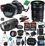Canon EOS 5D Mark III Camera + 24-105mm STM + 75-300mm III + 2pcs 16GB Memory + Case + Reader + Tripod + Starter...