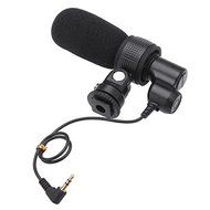 OBOSS Professional Q3 Shotgun DV Stereo Interview Microphone for Canon EOS 70D 60DNikon D4 D3X D5300 D5200 D300S... N2