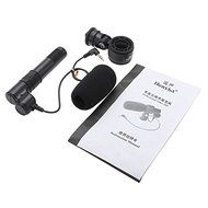 OBOSS Professional Q3 Shotgun DV Stereo Interview Microphone for Canon EOS 70D 60DNikon D4 D3X D5300 D5200 D300S... N3