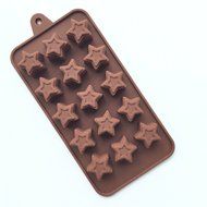 Always Your Chef Silicone 15-Cavity Candy Mold/Chocolate Mold/Ice Cube Trays DIY Molds, MINI Molds for Making...