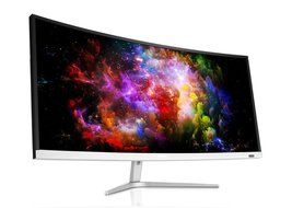 WASABI-MANGO 340UC REAL HDMI 2.0 34 Inch 21:9 Curved Cinema Wide/VA WQHD (3440x1440) 2016...