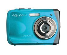 Easypix W1024-I Splash Digital Camera - Ice Blue (10MP Sensor, 4x Digital Zoom, VGA Video with Sound) 2.4 inch...