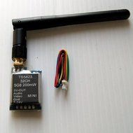Boscam Wireless AV Mini Transmitter TX TS5823 Receiver RC832 FPV 32Ch 5.8G N7