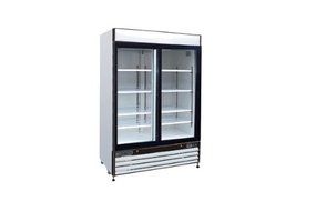 Maxximum 48 Cft Double Glass Door Merchandiser Freezer Mxm2-48F