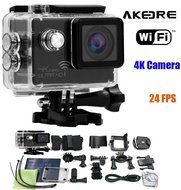 Action Camera ,AKEDRE&reg; 4k 24FPS Ultra HD Wifi 2.0 Inch 170&deg;wide Angle Lens Waterproof Car DVR Sports Dv Outdoor... N7