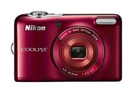 Nikon digital camera COOLPIX L32 (Red) L32-RD N7