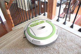 Infinuvo CleanMate QQ-2 L Robotic Vacuum Cleaner with Home Charging Base &amp; LCD Display - White N5