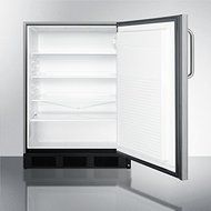 Summit SPR7OSST Professional 5.5 Cu. Ft. Stainless Steel Undercounter Built-In Compact Refrigerator