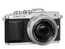 Olympus E-PL7 16MP Mirrorless Digital Camera with 3-Inch LCD with EZ Double Zoom Kit 12-42mm f/3.5-5.6 + 40-150mm... N42