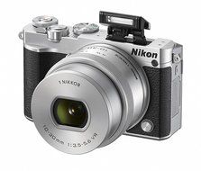 Nikon mirrorless interchangeable lens camera Nikon1 J5 double zoom Kit Silver J5WZSL - International Version N7
