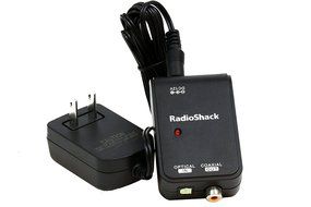 RadioShack Toslink To Digital Coax Converter 1500059 N3