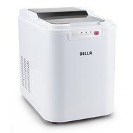 Della Portable Ice Maker Machine High Capacity, Yields up to 26 Pounds of Ice Daily -Silver N19