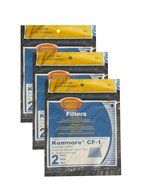(8) Kenmore Sears Progressive Foam Filter CF1, Progressive &amp; Whispertone, Panasonic Vacuum Cleaners, 86883, 86880... N2