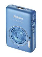 Nikon Coolpix S02 Camera Blue 13.2MP 3xZoom 2.7LCD 720pHD 30mm Wide Lens N2