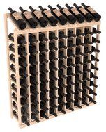 Wine Racks America Ponderosa Pine 9 Column 10 Row Display Top Kit. 13 Stains to Choose From!