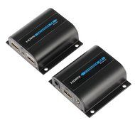 ESYNiC 60m HDMi Ethernet Network Extender 1080P HDMi HDTV Extender with 2 Port HDMI Splitter Loop Over Single... N2