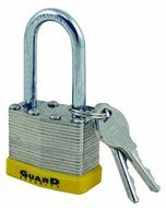 Guard Security 740LS Laminated Steel Padlock with 1-1/2-Inch Long Shackle by Guard Security