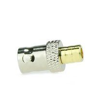 3-Pack RF Coaxial Coax Adapter BNC Female to SMB Female Connector N6