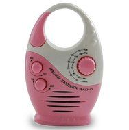 Pesp&reg; Portable Mini AM/FM Hanging Shower Bathroom Waterproof Music Radio (Dark Blue) N8