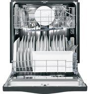 GE GLDA690FBB 24" Black Full Console Dishwasher - Energy Star N2