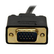 StarTech.com MDP2VGAMM6B 6-Feet Mini DisplayPort to VGA Adapter Cable for Mac/PC 1920x1200 - Black N22