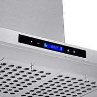 AKDY&reg; 36" Stainless Steel Island Mount Powerful Kitchen Vent Cooking Fan Touch Screen Control LED Lights Range... N4