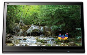 Viewsonic VX2453MH-LED 24-Inch Ultra-thin Widescreen LED Monitor - Black N7