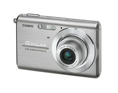 Casio Exilim EX-Z75 7.2MP Digital Camera with 3x Anti Shake Optical Zoom (Silver) N10