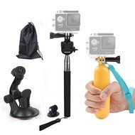 Tekcam Basic 5-in-1 Accessories Bundles Kits for Waterproof Action Sports Outdoor Camera