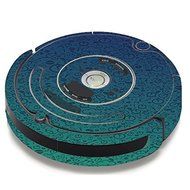 Skin Decal Vinyl Wrap For IRobot Roomba 650 655 Vacuum / Lightning Bolts
